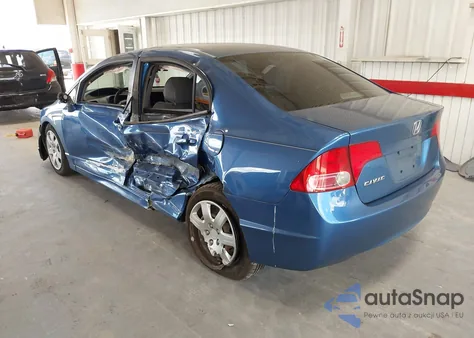 2006 Honda Civic Lx z USA, uszkodzony, nr VIN 1HGFA165X6L094431